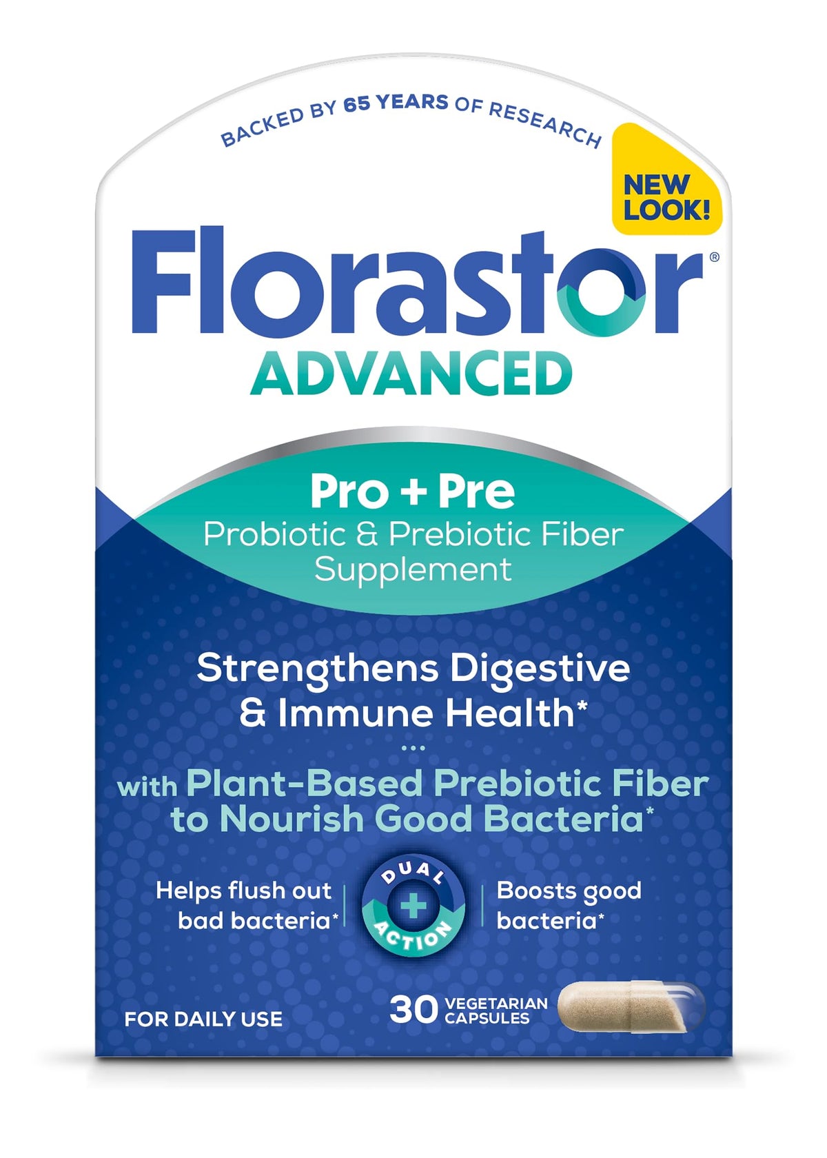 Probiotic and Prebiotic 30 Capsules V442243