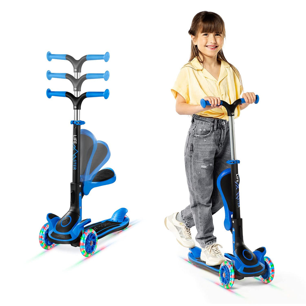 3 Wheel Foldable Kids Scooter with LED Wheels E14084