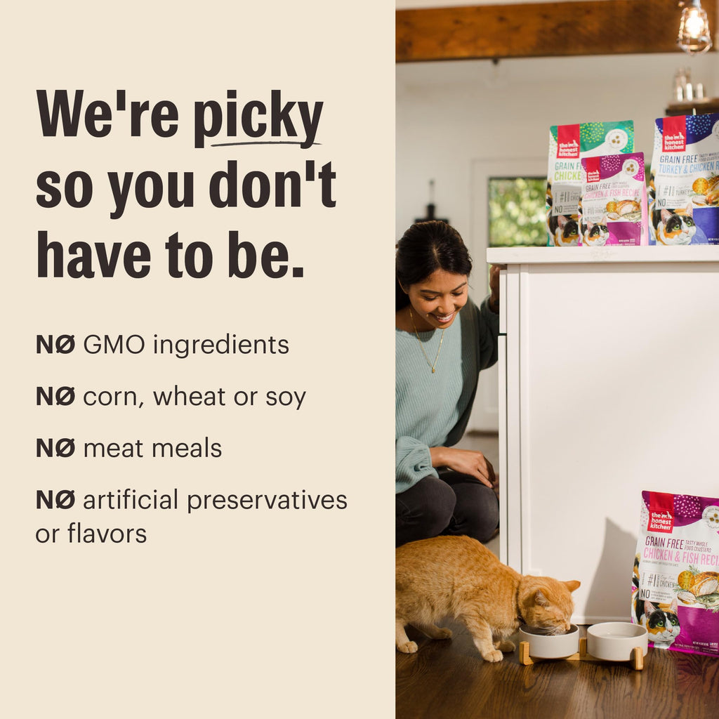 Grain Free Chicken Dry Cat Food F70617