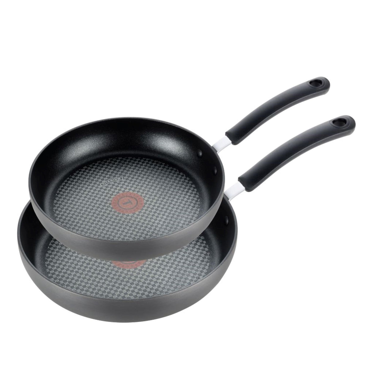 Hard Anodized Nonstick Fry Pan Set, 2-Pack O871