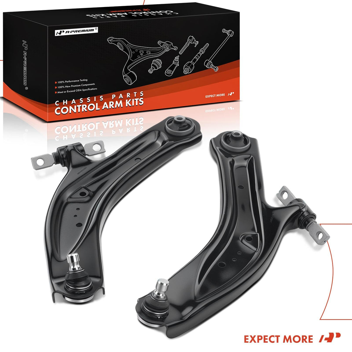 Front Lower Control Arm with Ball Joint & Bushing X7913