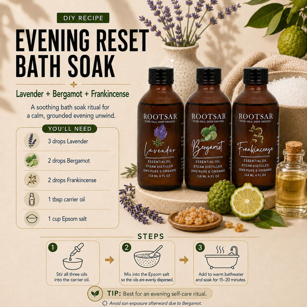 3 Pack Essential Oils 4 Fl Oz D74317