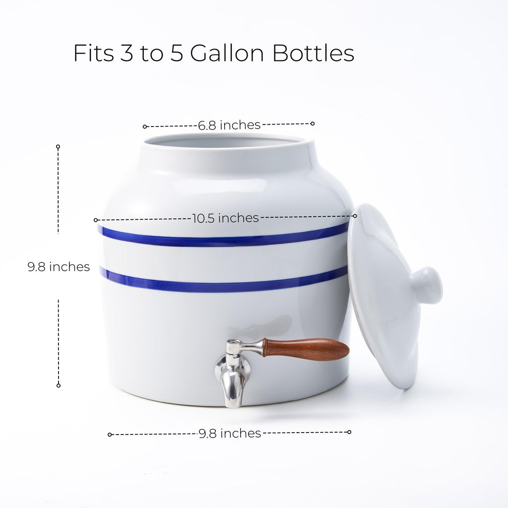 Ceramic Water Dispenser for 3-5 Gallon Bottles A321241