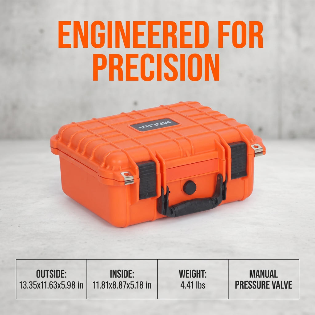 IP67 Waterproof Hard Camera Case with Customizable Foam G9888