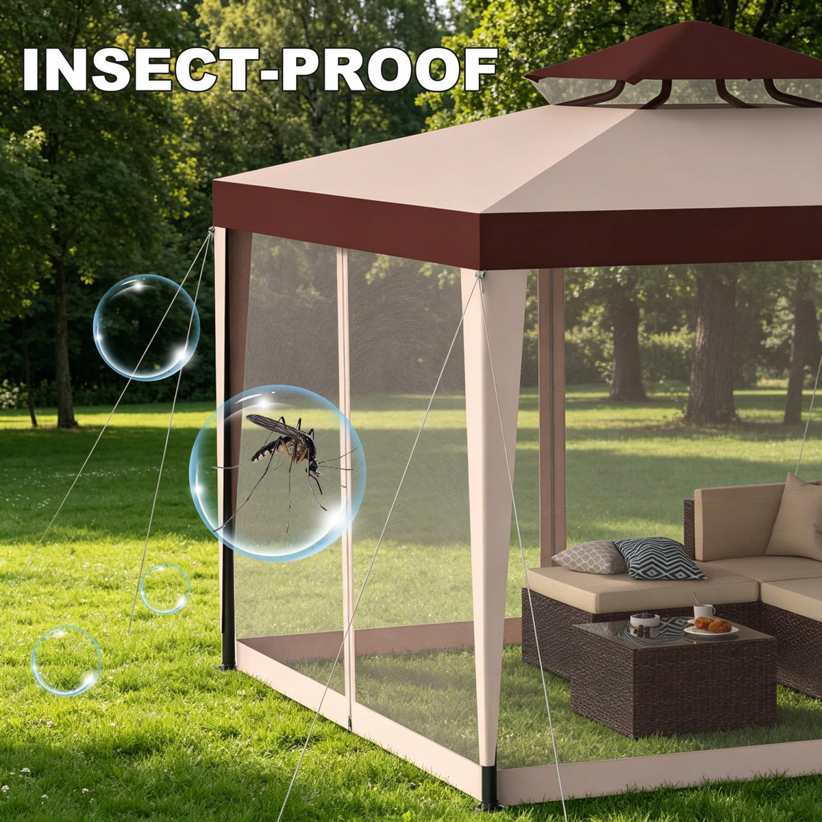 10×10 Outdoor Gazebo Canopy Tent G20143