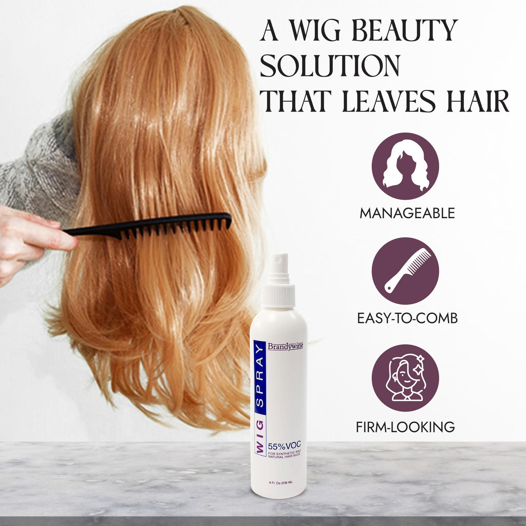 Wig Spray for Synthetic & Natural Hair Wigs H914001