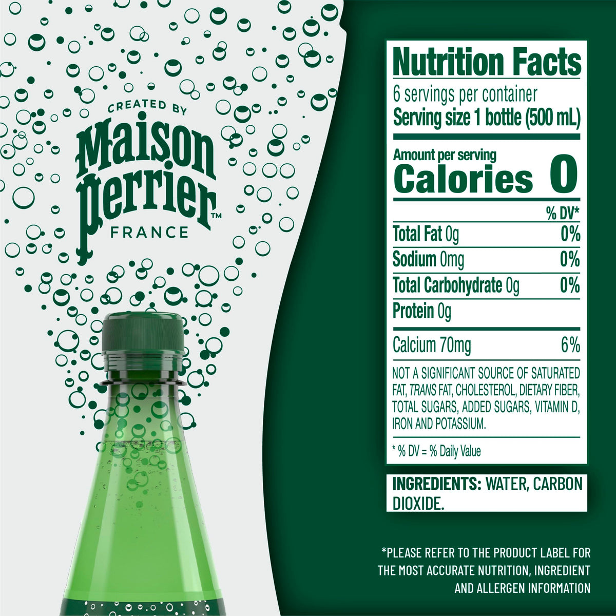 Sparkling Water 16.9 Oz 6 Pack E297