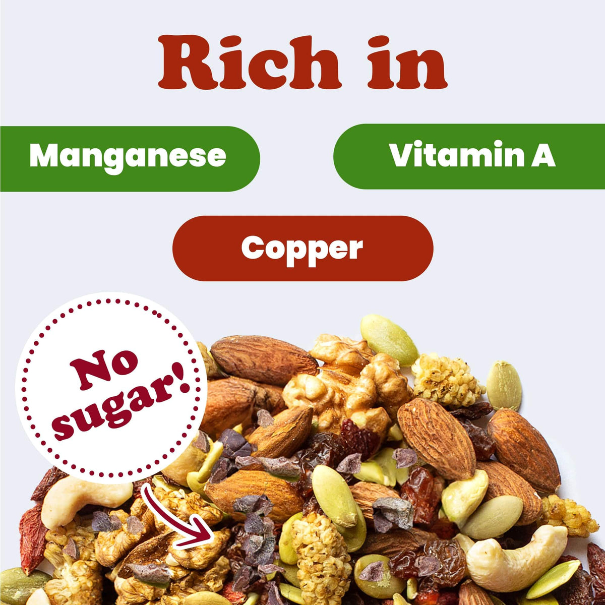 Organic Raw Snack Mix, 8 Ounces T437104