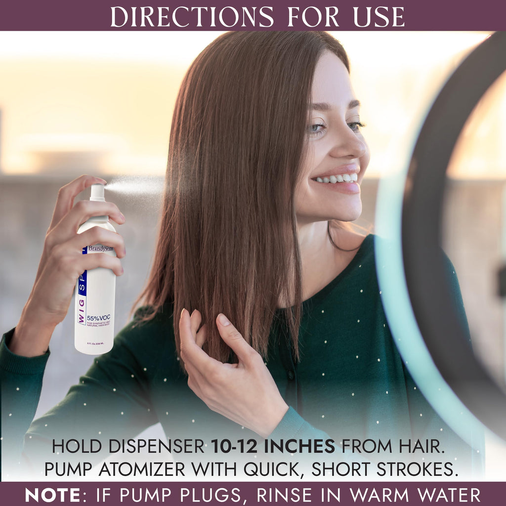 Wig Spray for Synthetic & Natural Hair Wigs H914001