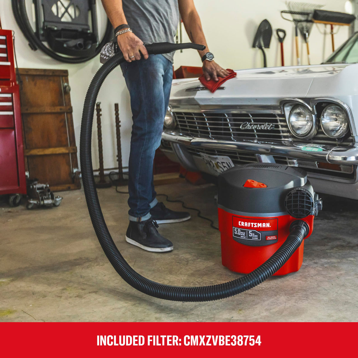 5 Gallon Wet Dry Shop Vacuum J5964