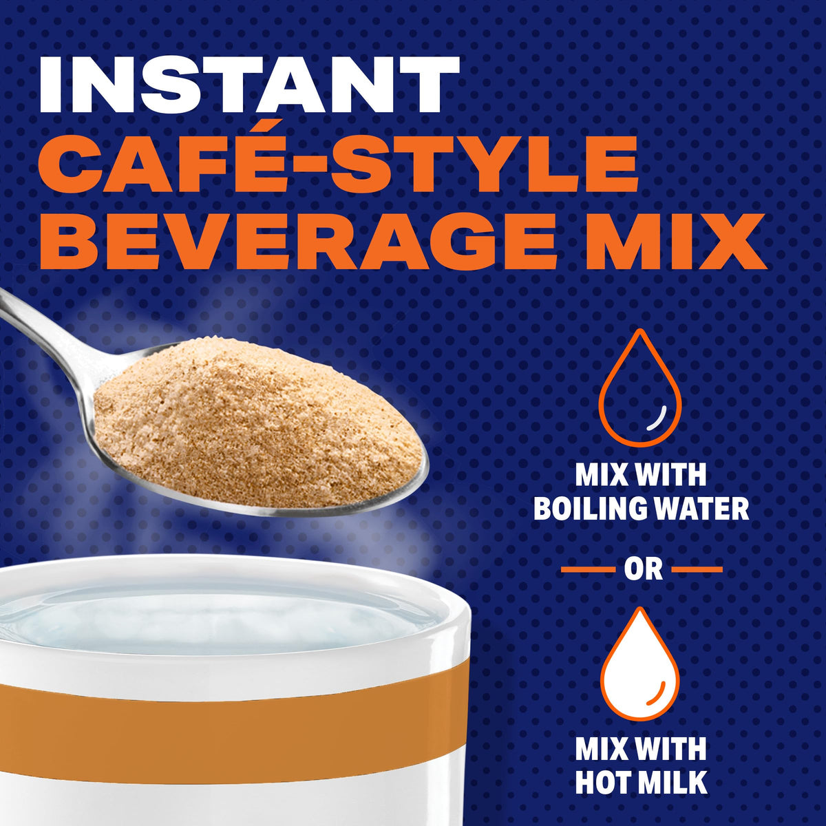 Instant Vanilla Caramel Latte Mix 8.7 oz H18012