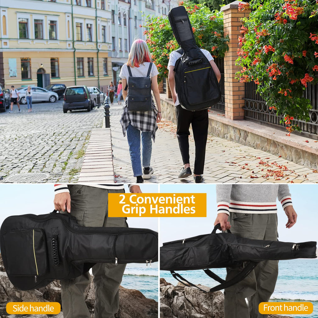 1/2/3 Pack 38-41 Inch Electric & Acoustic Guitar Bags N143