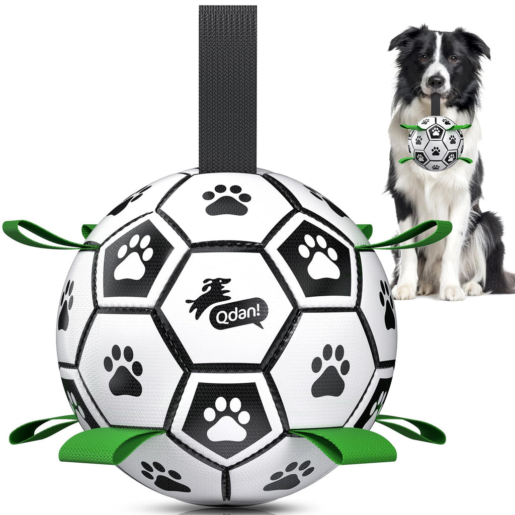 6 Inch Dog Soccer Ball with Straps L1839