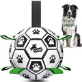 6 Inch Dog Soccer Ball with Straps L1839