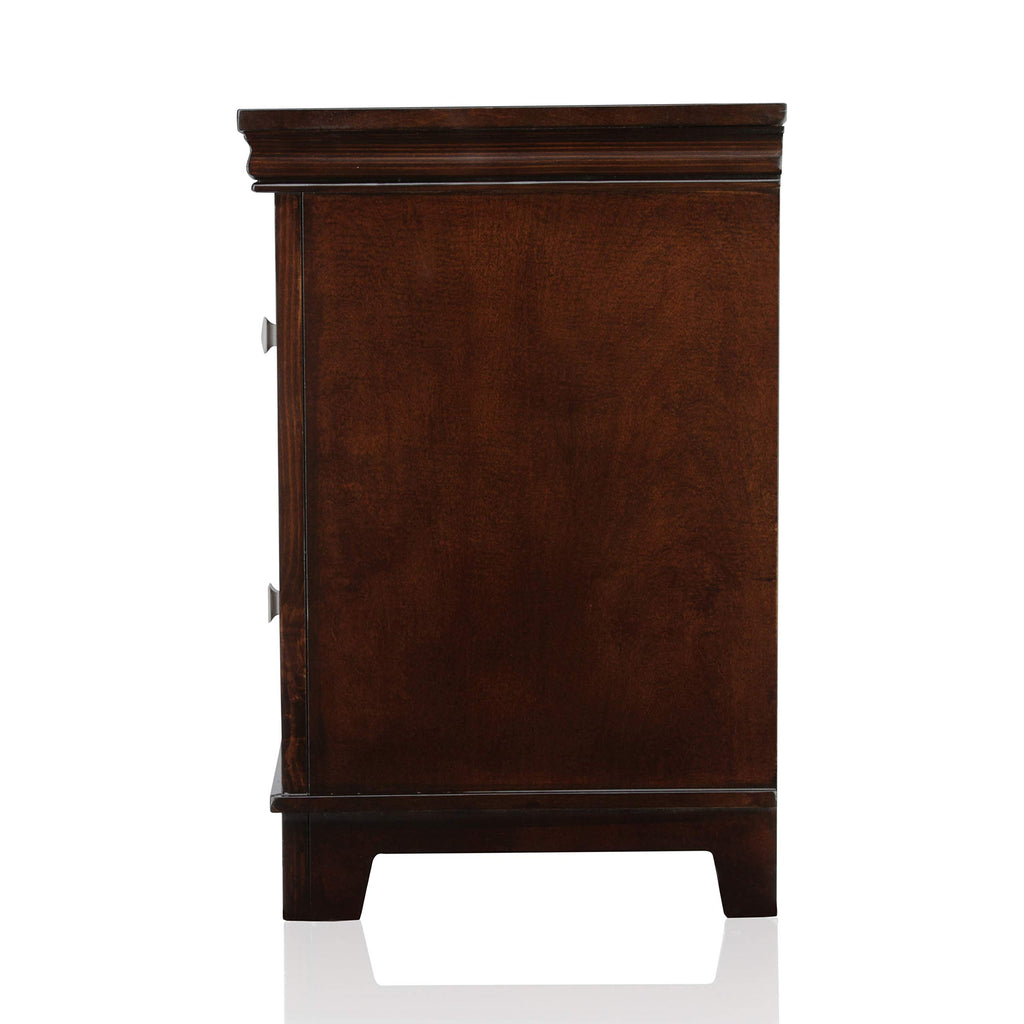 Brown Cherry 3-Piece California King Bedroom Set U153814