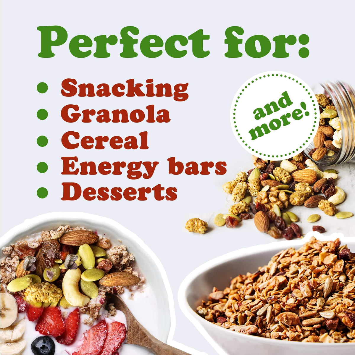 Organic Raw Snack Mix, 8 Ounces T437104