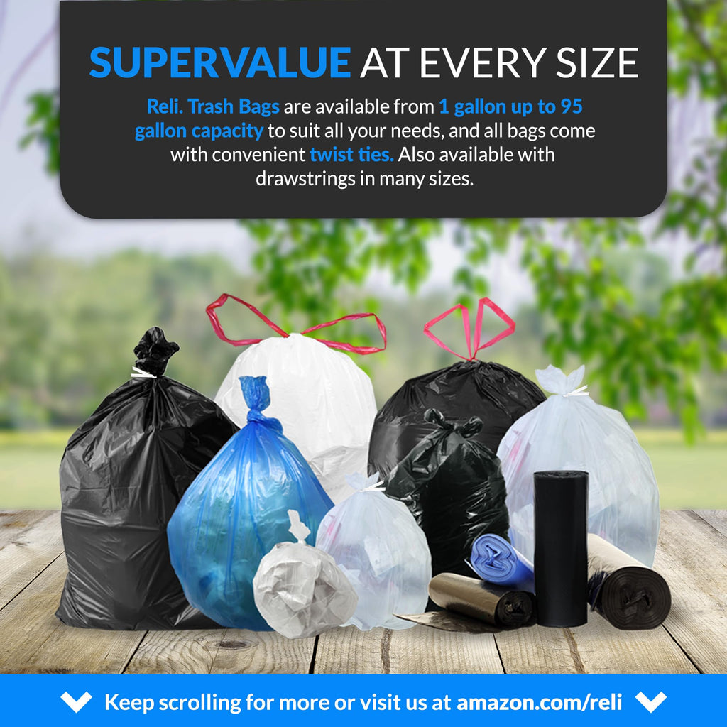 30 to 33 Gallon Heavy Duty Trash Bags V49066