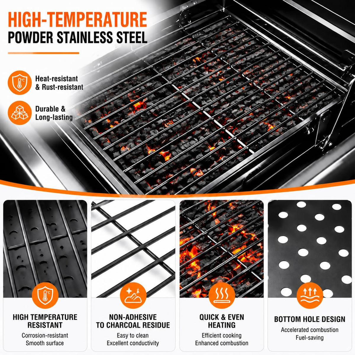 Charcoal Grill Tray J194326