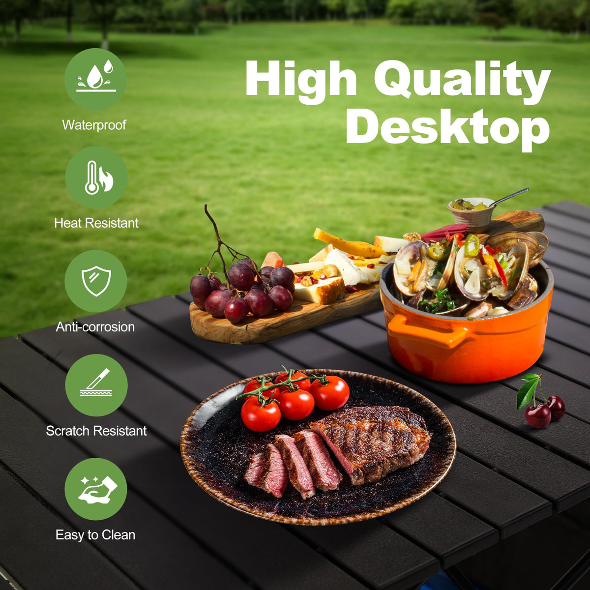 Folding Aluminum Camping Table O148