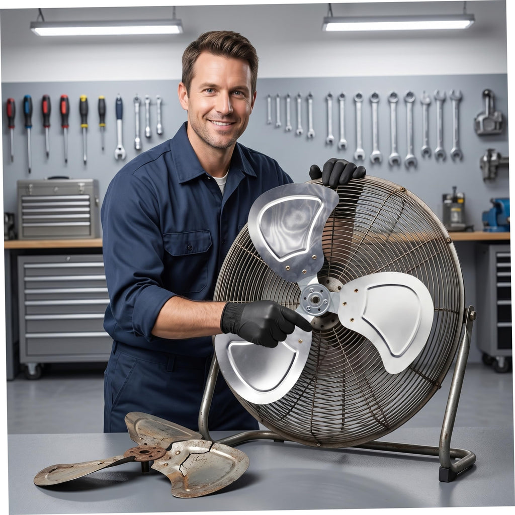 20 Inch Aluminum Alloy Replacement Fan Blade Z928