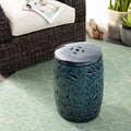 Teal Indoor/Outdoor Garden Stool X1894