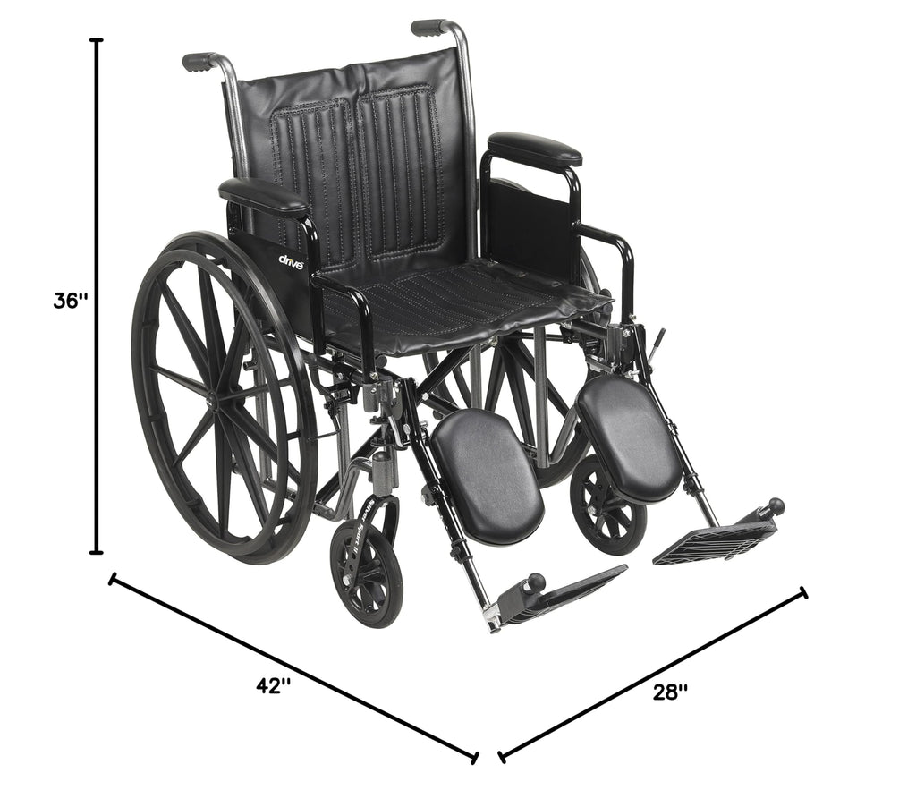 Silver Sport 2 Transport Wheelchair Z7397