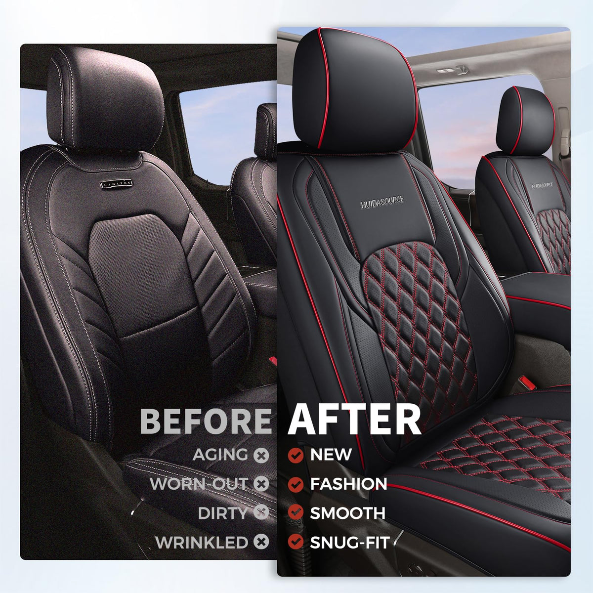 Seat Covers 4 Door Without Rear Cupholder X3963