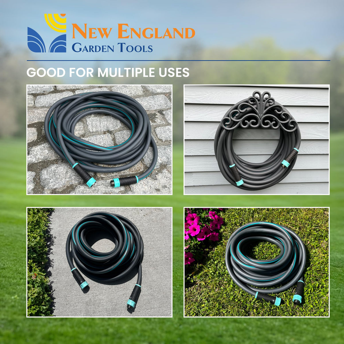 100 ft x 5/8" Hybrid Garden Water Hose Z72340